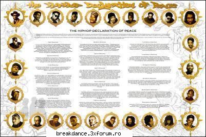 True Hiphop..tha essence of Hiphop - The Hiphop Declaration of Peace............. This - Bboyin` Chat