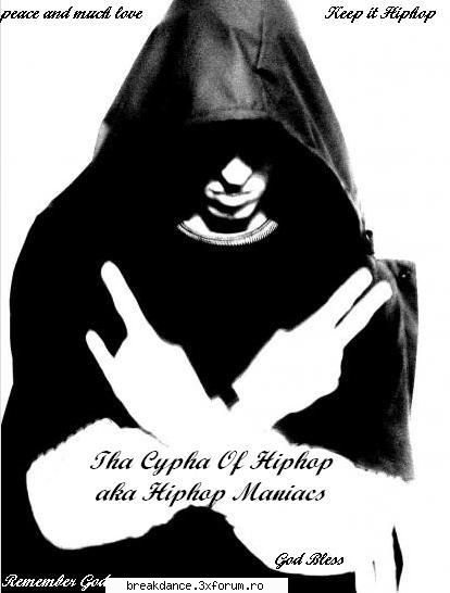 True Hiphop..tha essence of Hiphop - peace and much love...of course it's hard to - Bboyin` Chat